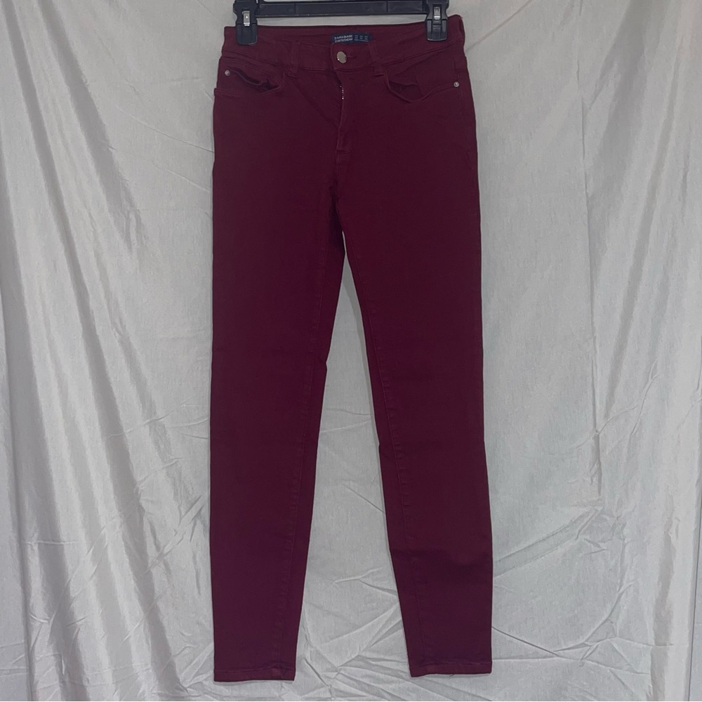 Zara Deep Red Denim